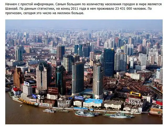 Познавательные факты об известных городах