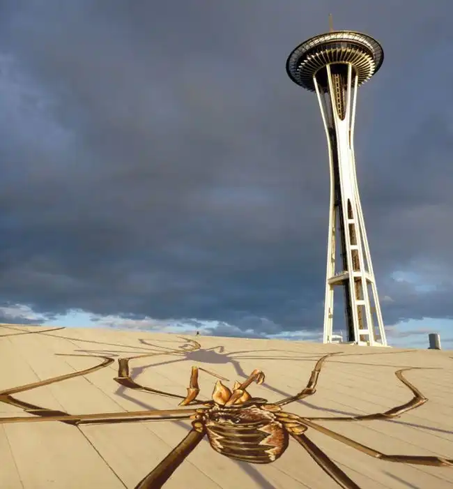 Огромный паук