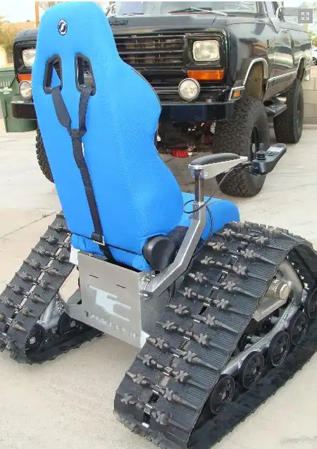 Инвалидное кресло для любителей острых ощущений