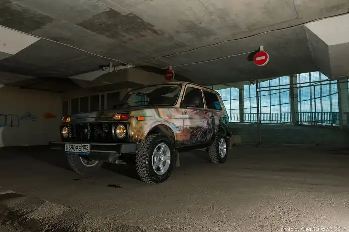 Крутая аэрография в стиле ПостАпокалипсис