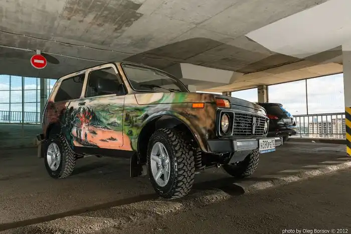 Крутая аэрография в стиле ПостАпокалипсис