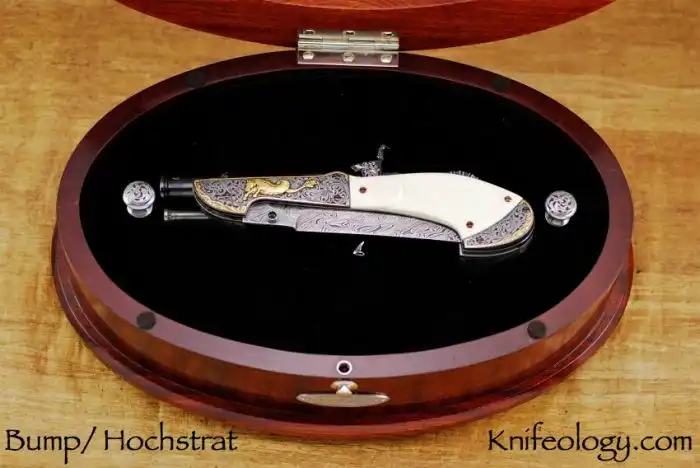 Уникальное многофункциональное оружие: "нож-пистолет"