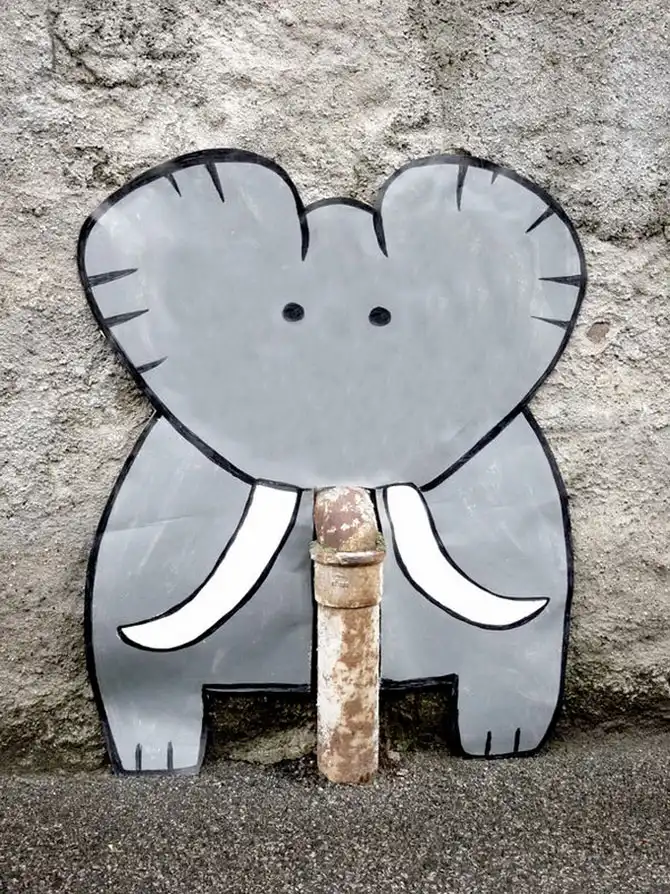 Веселый стрит-арт OakoAk (2 часть)