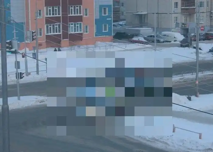 Авария двух полицейских автомобилей