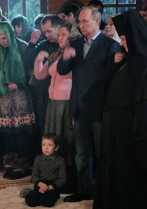 Как Владимир Путин угомонил непоседливого мальчика