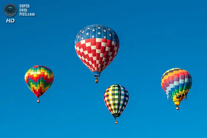 Фестиваль воздушных шаров в Альбукерке