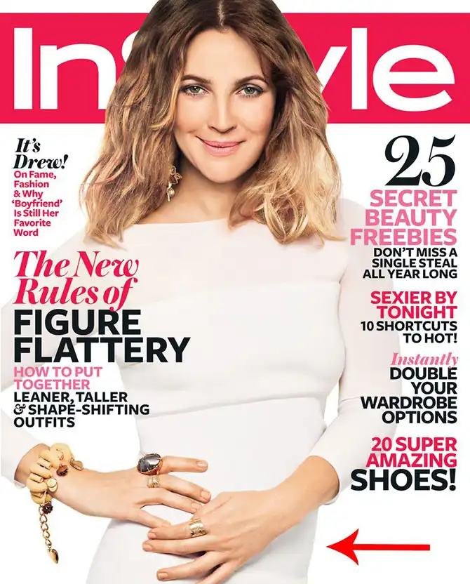 Ляпы фотошопа на обложках популярных журналов