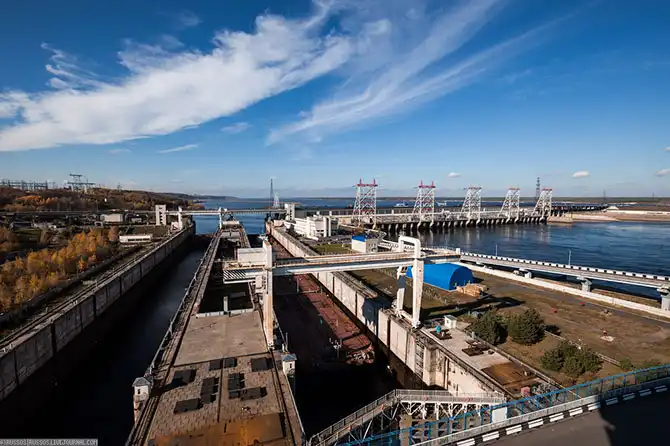 Экскурсия по Чебоксарская ГЭС