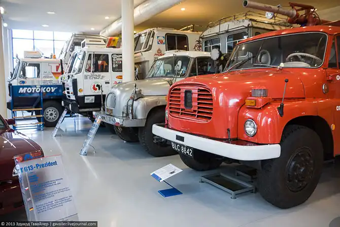 Экскурсия по музею автомобилей Татра