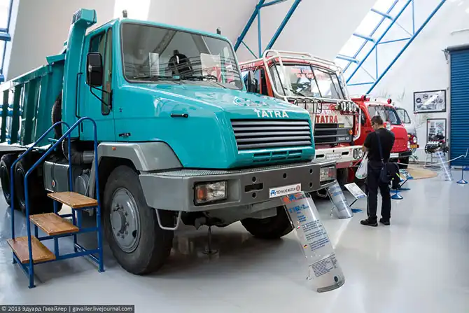 Экскурсия по музею автомобилей Татра