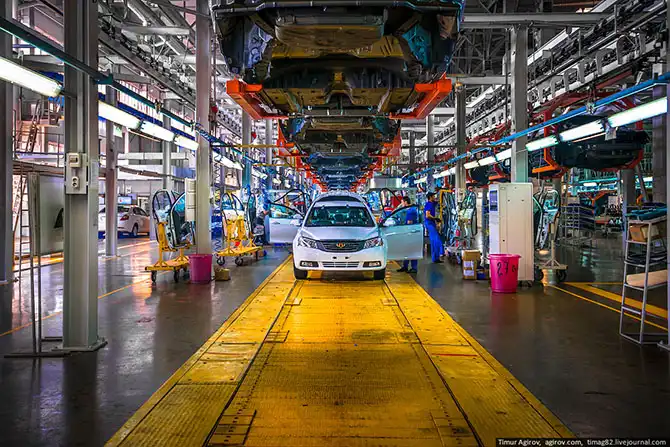 Как собирают автомобили