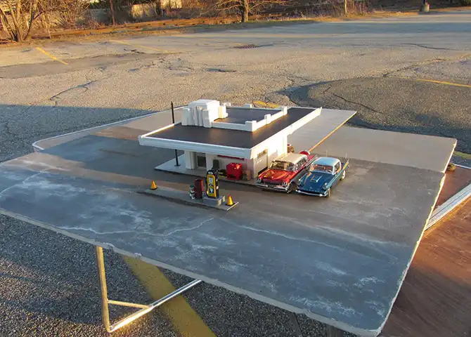 Обманчивые миниатюры американского фотографа