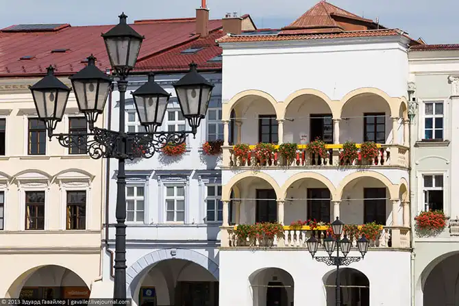 Три разноликих чешских городка