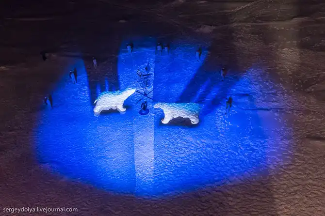 Как прошла эстафета Олимпийского огня на Северном полюсе