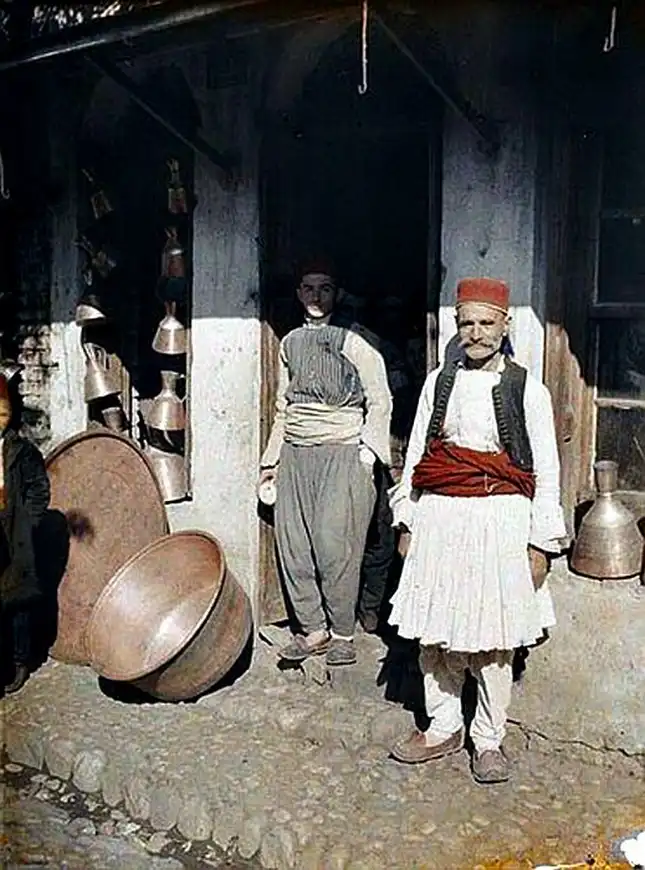 Балканы начала ХХ века в цвете