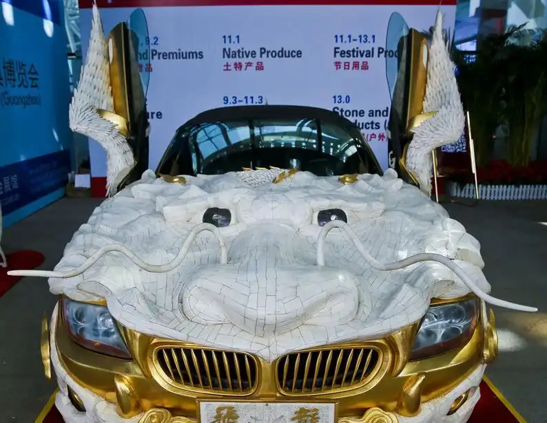 Тюнинг BMW в стиле "Летающий дракон"