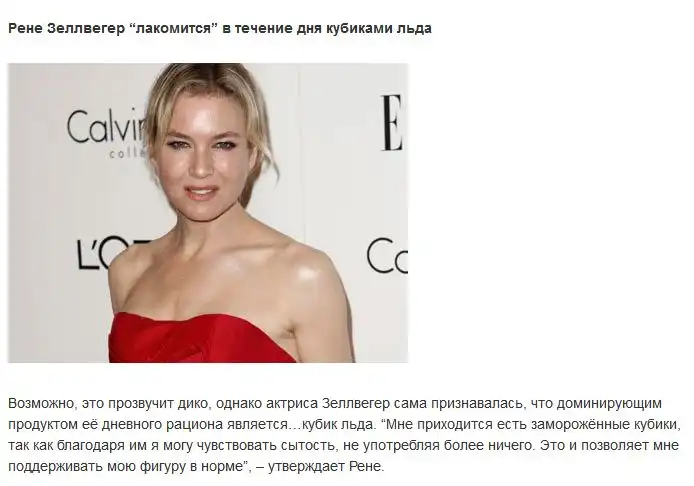 Странные пристрастия к еде у знаменитостей