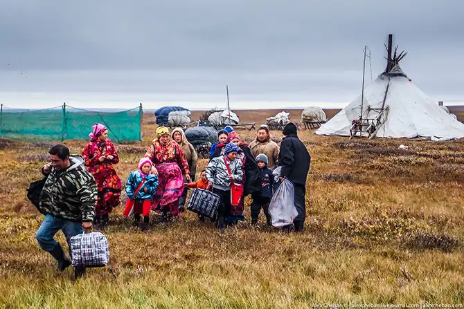 Как дети из Тундры в школу на вертолете летают...