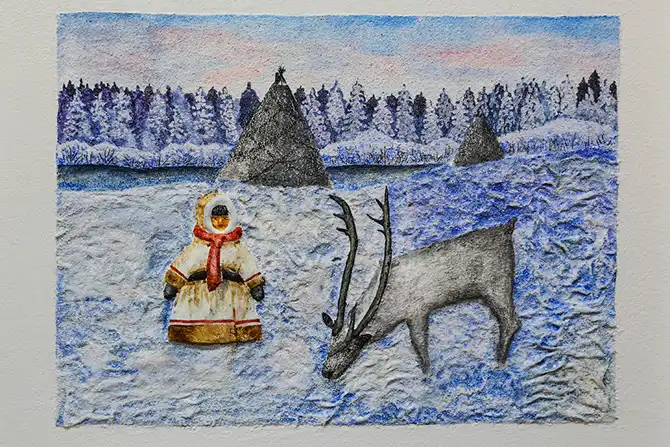 Как дети из Тундры в школу на вертолете летают...