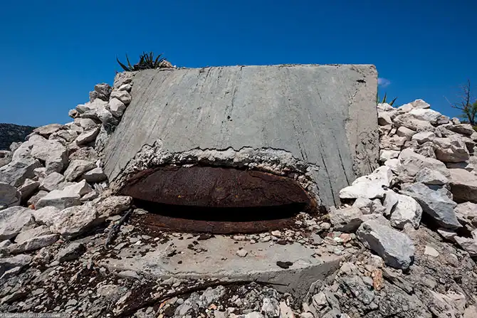 Заброшенная подземная военная база в Хорватии