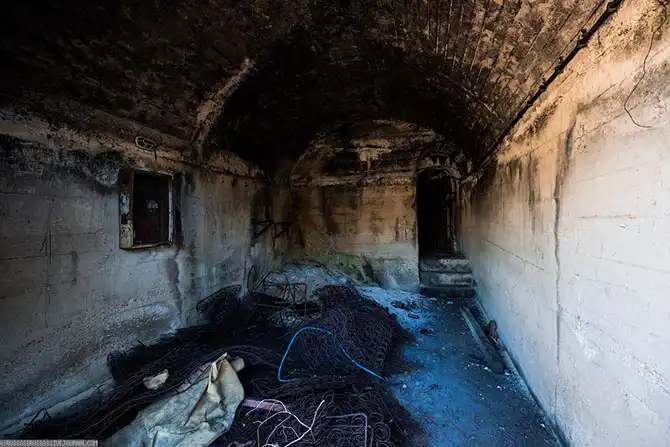 Заброшенная подземная военная база в Хорватии