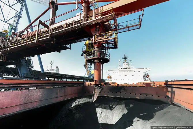 Экскурсия по морским терминалам отгрузки угля в России