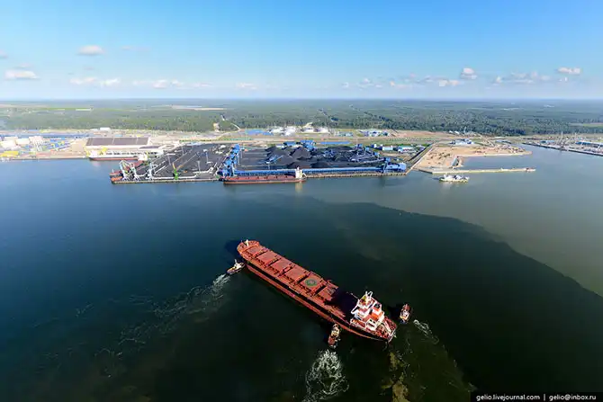 Экскурсия по морским терминалам отгрузки угля в России