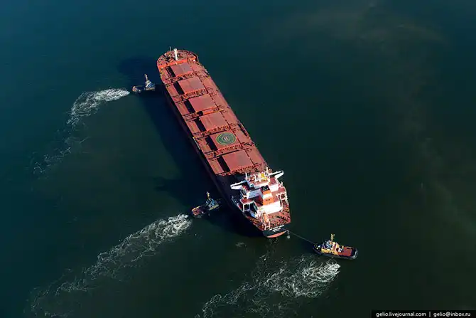 Экскурсия по морским терминалам отгрузки угля в России