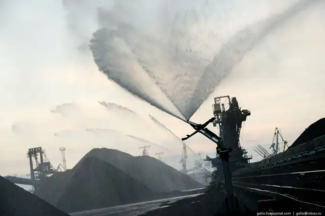 Экскурсия по морским терминалам отгрузки угля в России