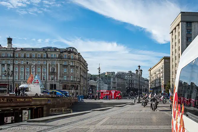 Путь Олимпийского огня из Греции в Москву