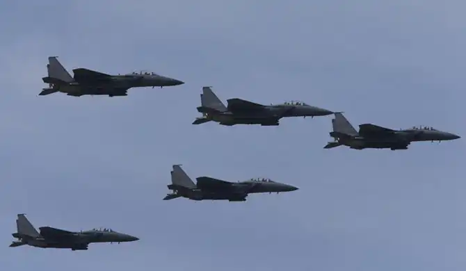 Самый большой южнокорейский парад за последние 10 лет