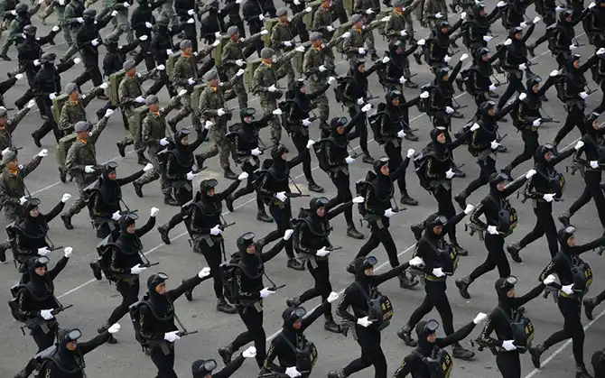 Самый большой южнокорейский парад за последние 10 лет