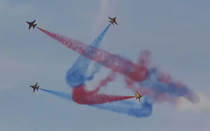 Самый большой южнокорейский парад за последние 10 лет