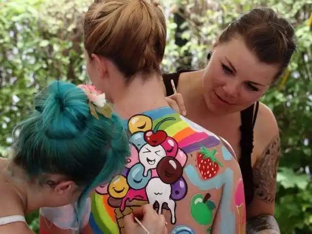 Фестиваль бодиарта в Австрии