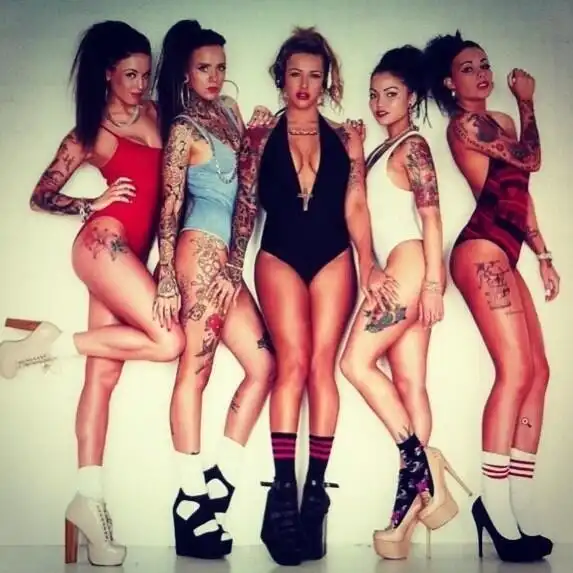 Девушки и их татуировки