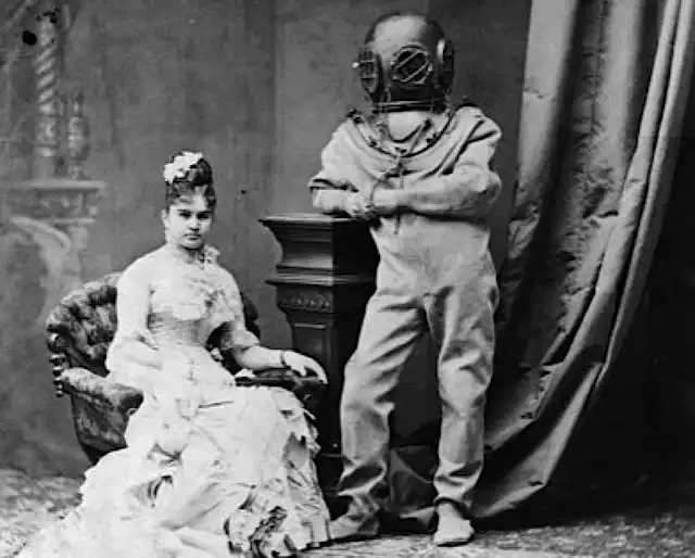 Странная и удивительная история водолазного костюма