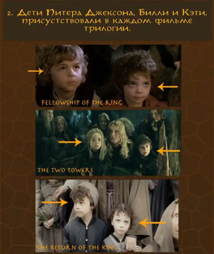 За кадром фильма "Властелин Колец"