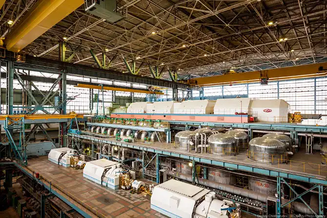 Экскурсия по Костромской ГРЭС