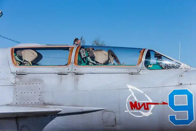 МиГ-21 крупным планом