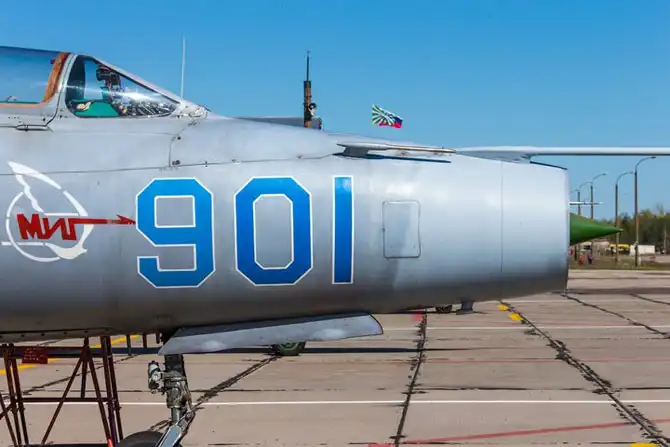 МиГ-21 крупным планом