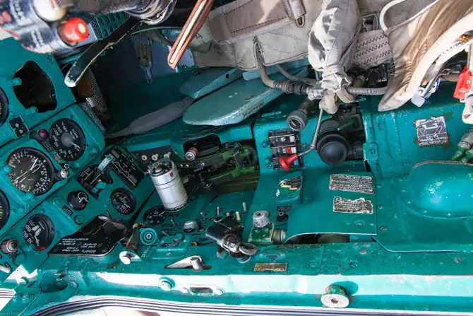 МиГ-21 крупным планом