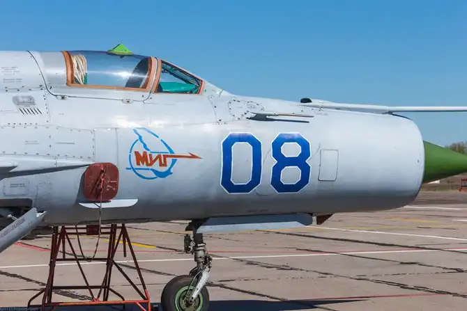 МиГ-21 крупным планом