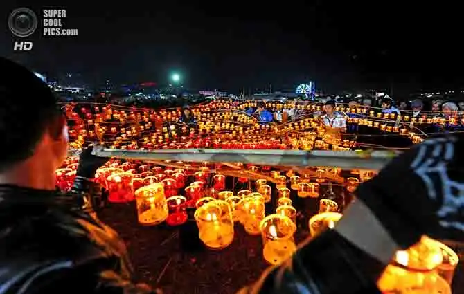 Фестивальные ночи в Мьянме и Таиланде