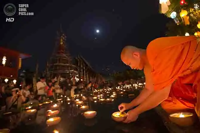 Фестивальные ночи в Мьянме и Таиланде