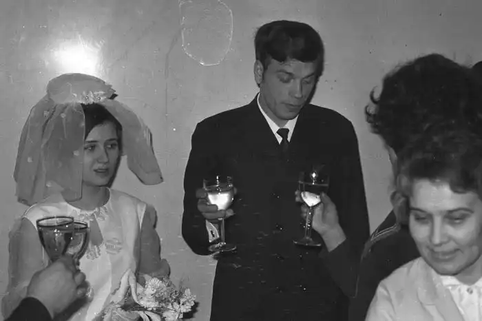 Советская свадьба работника Интуриста
