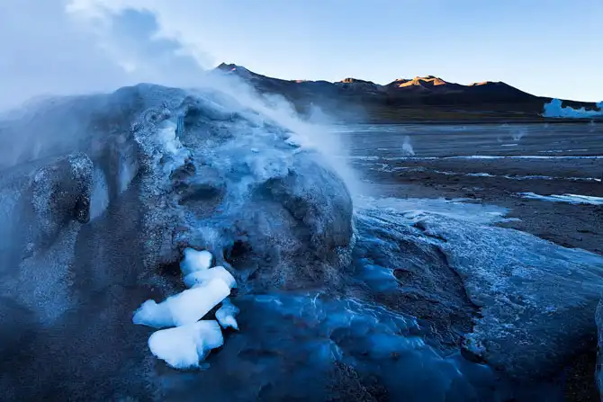 Самые известные гейзерные поля мира