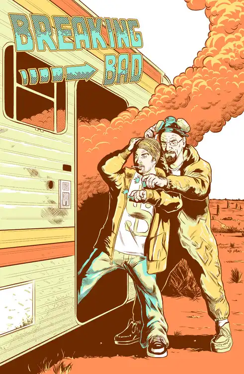 Подборка рисунков. Breaking Bad