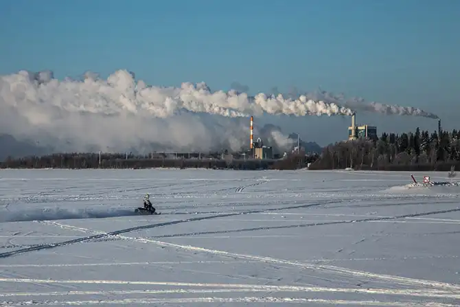 Путешествие по снежному замку в Кеми