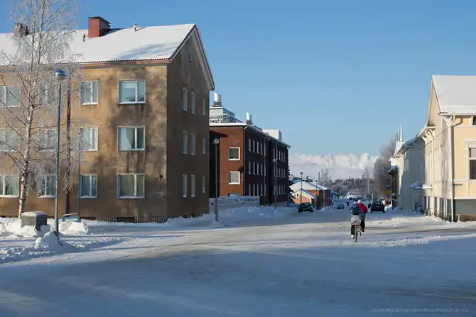 Путешествие по снежному замку в Кеми