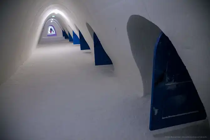 Путешествие по снежному замку в Кеми